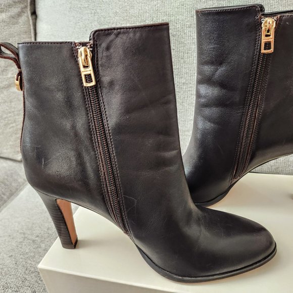 Coach "Jemma" Leather Ankle Booties | Gently Pre-Owned| sz 9 - Picture 8 of 8